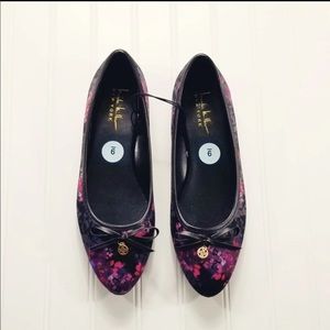 Nicole Miller Vera watercolor flats
